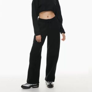 Cozy Fleece Boyfriend Basic Wide Sweatpant